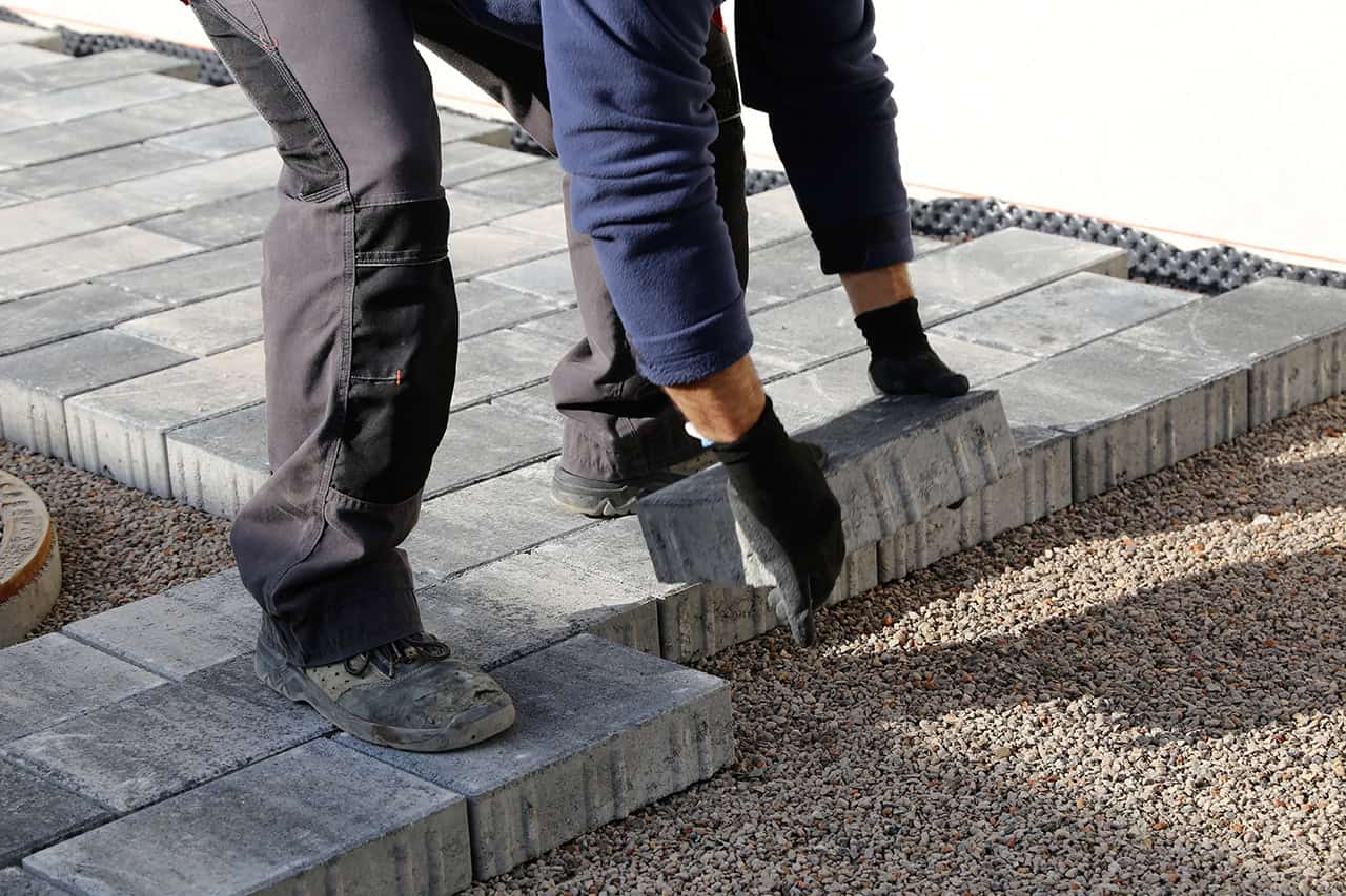 Pflasterarbeiten -